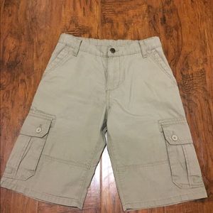 Boys khaki shorts